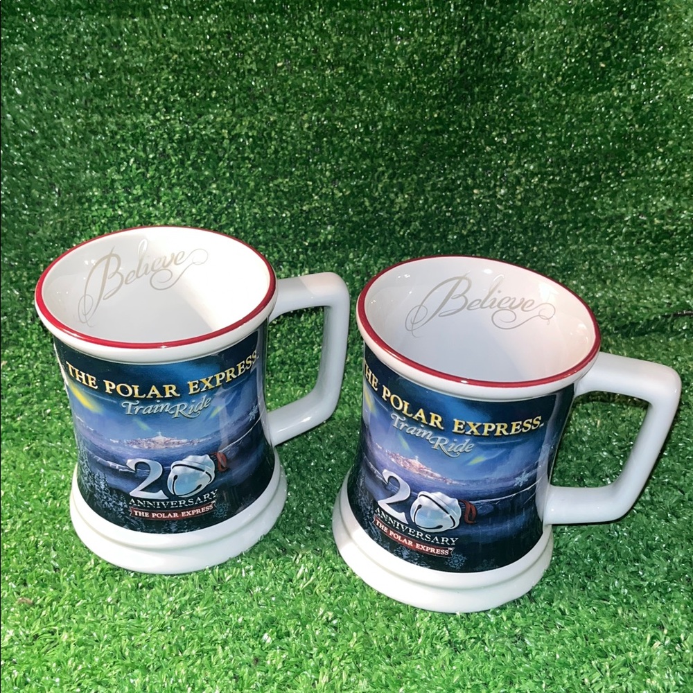 The Polar Express Believe 3D Mug Cup (2) 20th Anniversary